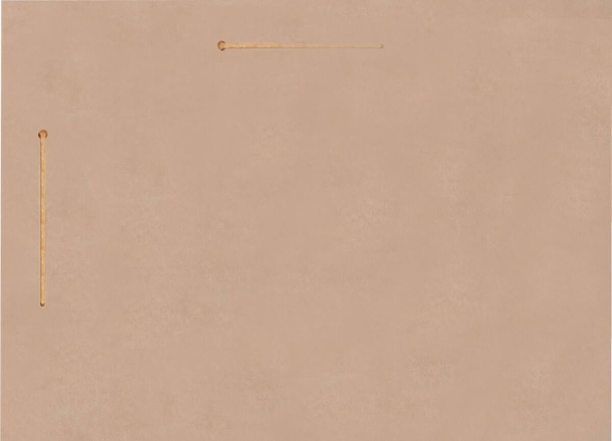 Reverso del cuadro Al ras