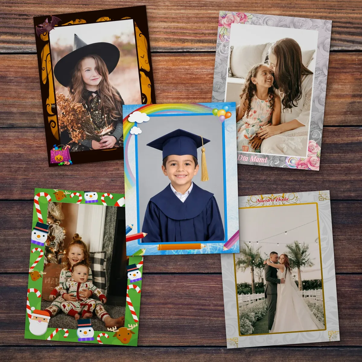 Viñetas, impresa en papel fotográfico